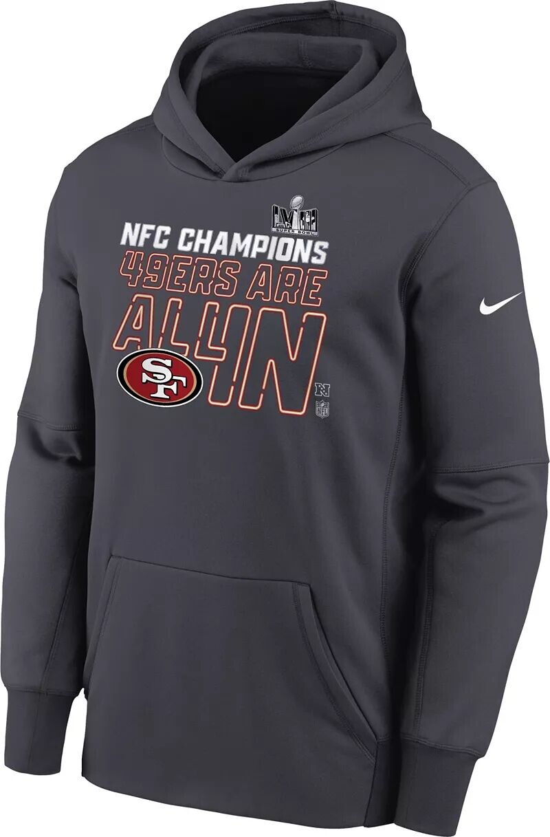 Толстовка Nike Youth 2024 NFC Conference Champions San Francisco 49ers в раздевалке
Толстовка Nike Youth 2024 NFC Conference Champions San Francisco 49ers в раздевалке