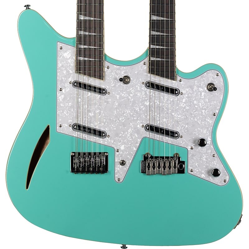 Электрогитара Eastwood Guitars Surfcaster 12/6 Double Neck Electric Guitar - Seafoam Green
Электрогитара Eastwood Guitars Surfcaster 12/6 Double Neck Electric Guitar - Seafoam Green