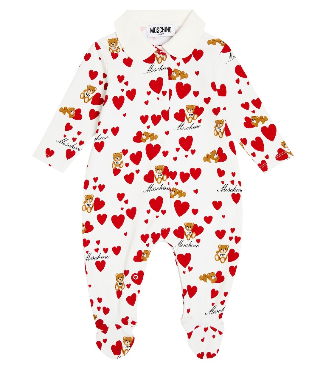 Комбинезон из смесового хлопка с детским принтом Moschino Kids, мультиколор
Комбинезон из смесового хлопка с детским принтом Moschino Kids, мультиколор