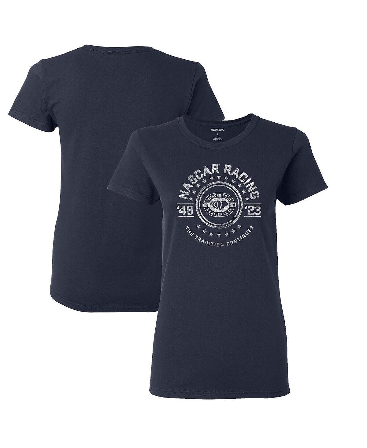 Женская футболка Heather Navy NASCAR 75th Anniversary Tradition Checkered Flag Sports
Женская футболка Heather Navy NASCAR 75th Anniversary Tradition Checkered Flag Sports