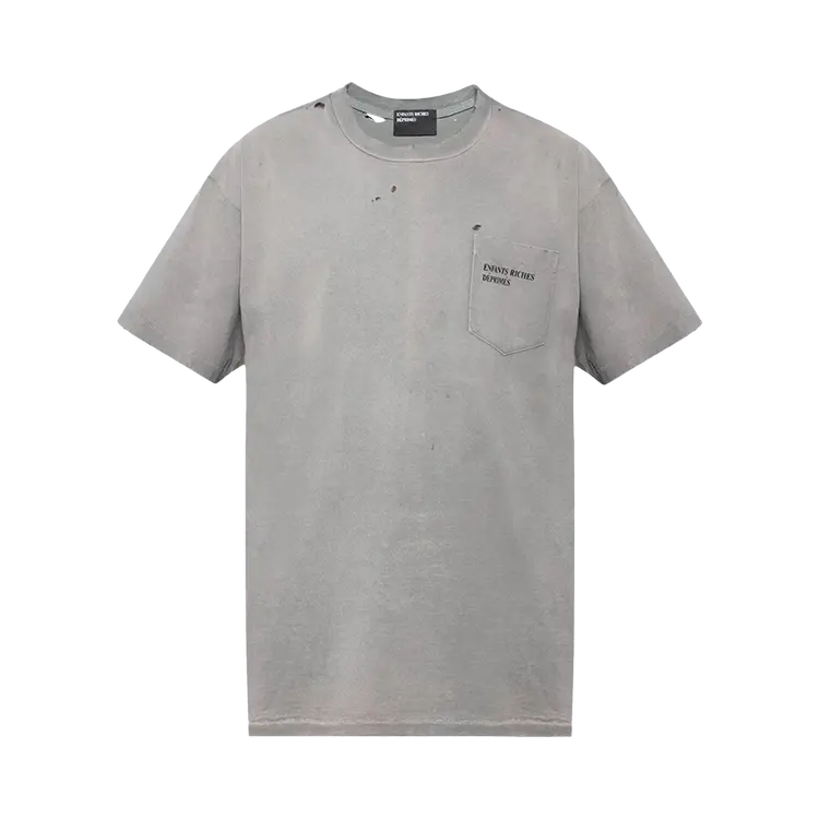 Футболка Enfants Riches Déprimés Thrashed Logo Pocket 'Worn Grey/Black', серый
Футболка Enfants Riches Déprimés Thrashed Logo Pocket 'Worn Grey/Black', серый