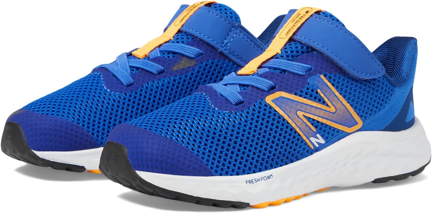 Кроссовки Fresh Foam Arishi v4 Bungee Lace with Hook-and-Loop Top Strap New Balance, цвет Marine Blue/Hot Marigold
Кроссовки Fresh Foam Arishi v4 Bungee Lace with Hook-and-Loop Top Strap New Balance, цвет Marine Blue/Hot Marigold