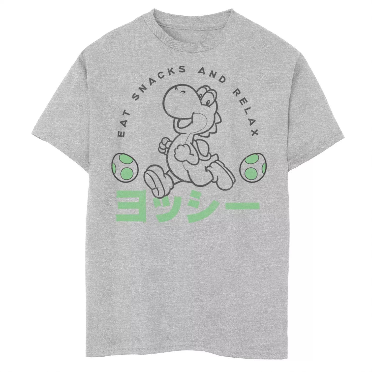 Футболка для бега с графическим рисунком Super Mario Yoshi для мальчиков 8–20 лет Licensed Character
Футболка для бега с графическим рисунком Super Mario Yoshi для мальчиков 8–20 лет Licensed Character