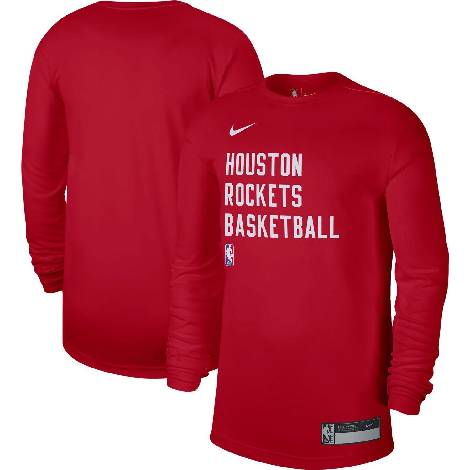 Красная футболка унисекс с длинными рукавами для тренировок на корте Legend Houston Rockets 2023/24 Legend Nike, Красный
Красная футболка унисекс с длинными рукавами для тренировок на корте Legend Houston Rockets 2023/24 Legend Nike, Красный
