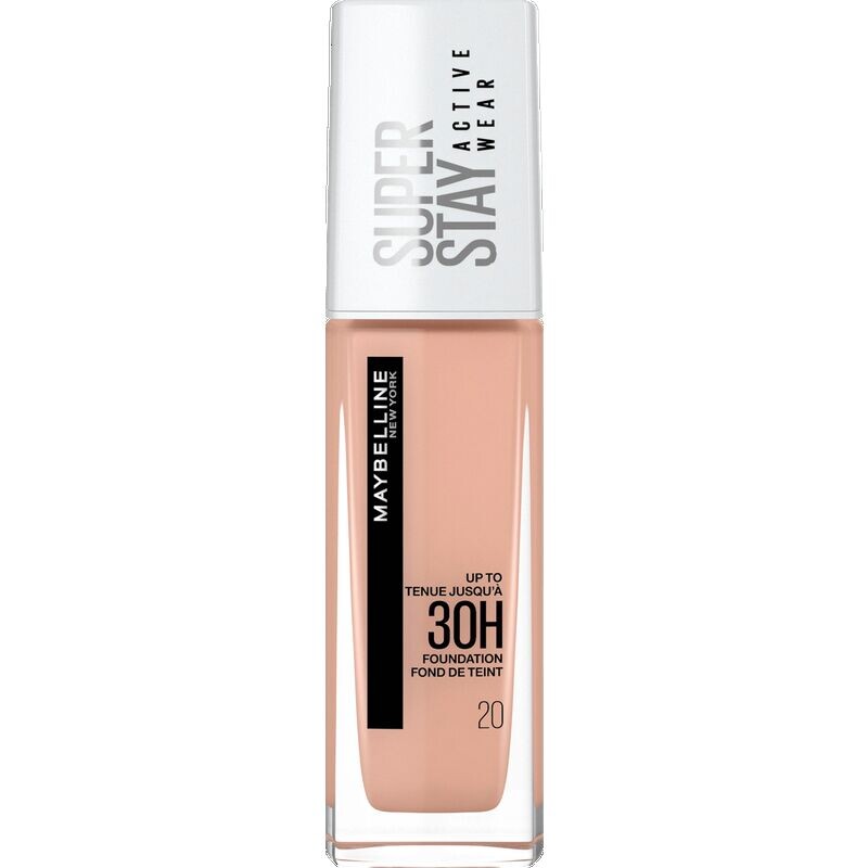 Тональный крем Super Stay Active Wear #20 Cameo Maybelline New York, 30 ml
Тональный крем Super Stay Active Wear #20 Cameo Maybelline New York, 30 ml
