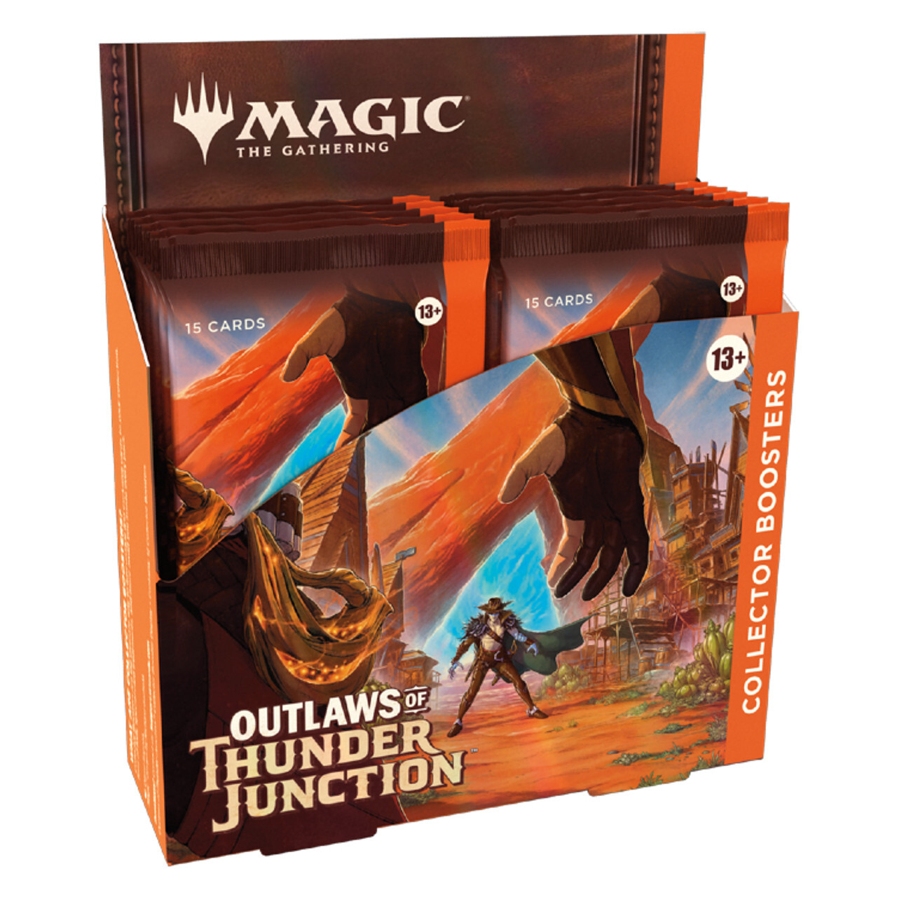 Карточная игра Magic: The Gathering - Outlaws of Thunder Junction - Collector Booster Box (Bulk Discounts)
Карточная игра Magic: The Gathering - Outlaws of Thunder Junction - Collector Booster Box (Bulk Discounts)