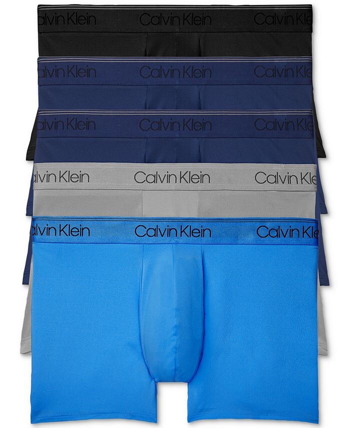 Мужская 5-Пк. Микро-эластичное нижнее белье с низкой посадкой Calvin Klein, синий
Мужская 5-Пк. Микро-эластичное нижнее белье с низкой посадкой Calvin Klein, синий