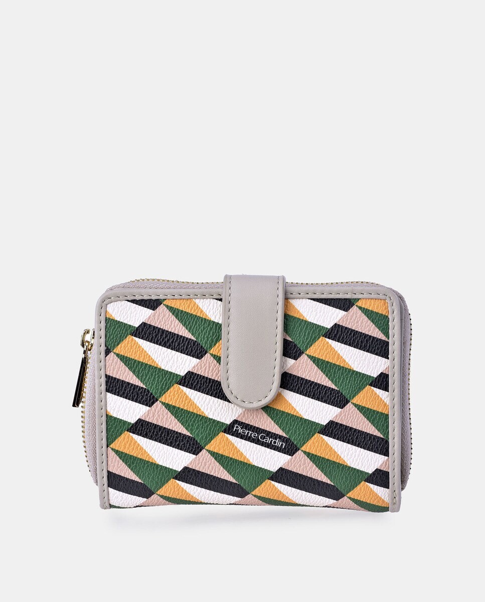 Маленький кошелек с разноцветным геометрическим принтом Pierre Cardin, мультиколор
Маленький кошелек с разноцветным геометрическим принтом Pierre Cardin, мультиколор