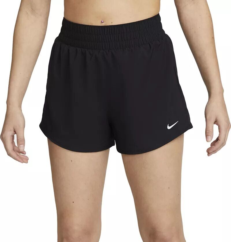 Женские шорты Nike One Dri-FIT с высокой талией и короткой подкладкой шириной 3 дюйма, черный
Женские шорты Nike One Dri-FIT с высокой талией и короткой подкладкой шириной 3 дюйма, черный