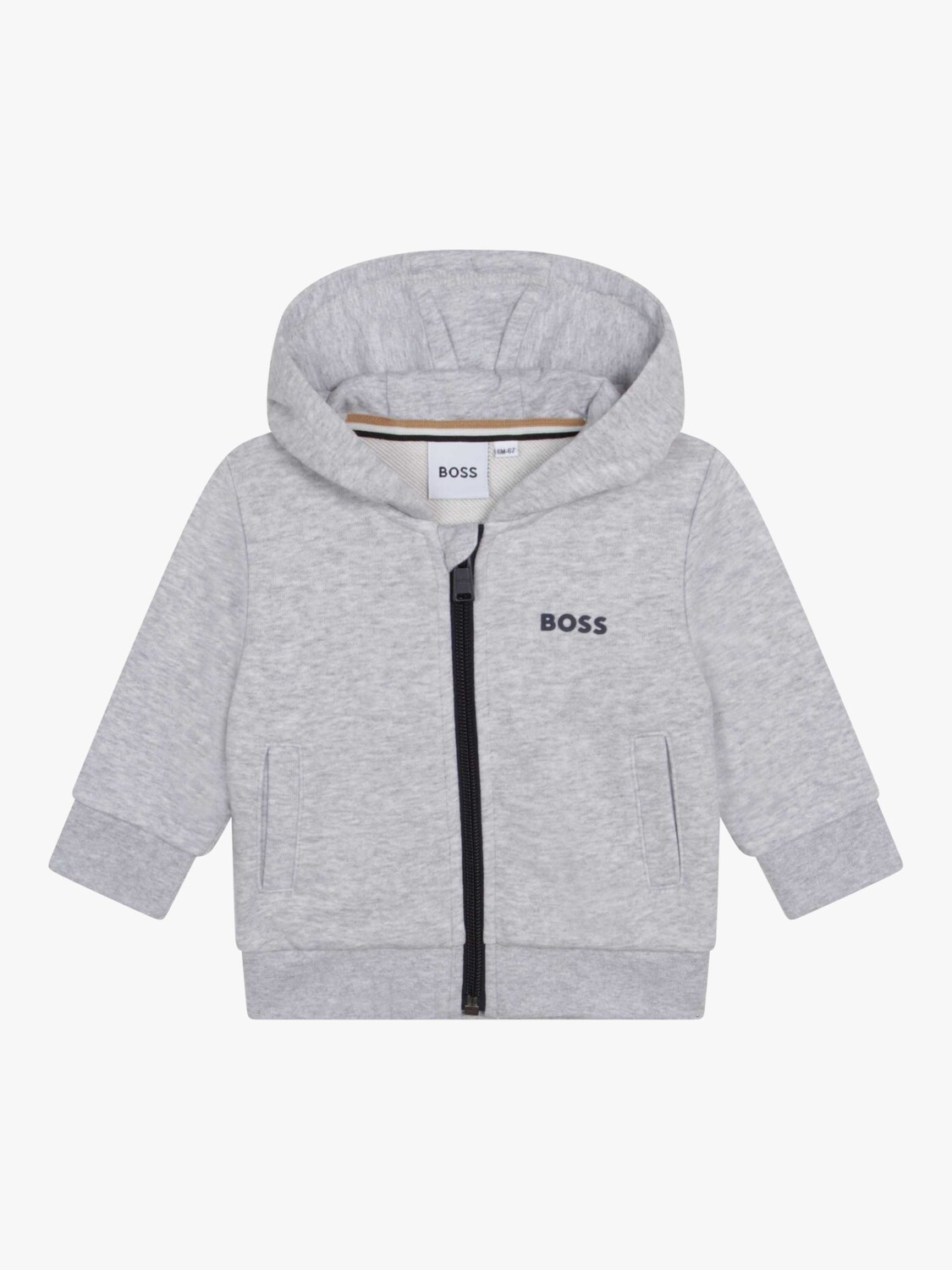 HUGO BOSS HUGO Baby Спортивный кардиган на молнии с капюшоном и логотипом, темно-серый
HUGO BOSS HUGO Baby Спортивный кардиган на молнии с капюшоном и логотипом, темно-серый