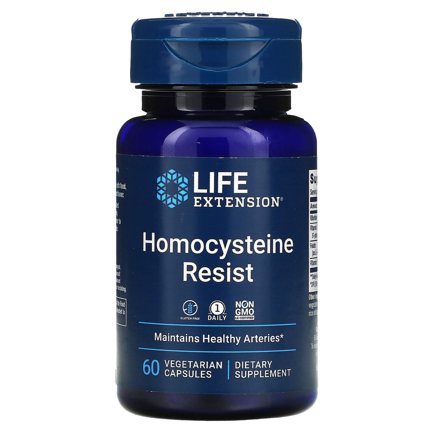Homocysteine Resist, добавка для поддержания здорового уровня гомоцистеина, 60 вегетарианских капсул, Life Extension
Homocysteine Resist, добавка для поддержания здорового уровня гомоцистеина, 60 вегетарианских капсул, Life Extension