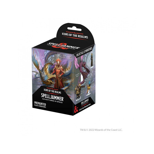 Фигурки D&D Icons Of The Realms Miniatures: Spelljammer: Adventures In Space 8Ct. Booster Brick
Фигурки D&D Icons Of The Realms Miniatures: Spelljammer: Adventures In Space 8Ct. Booster Brick
