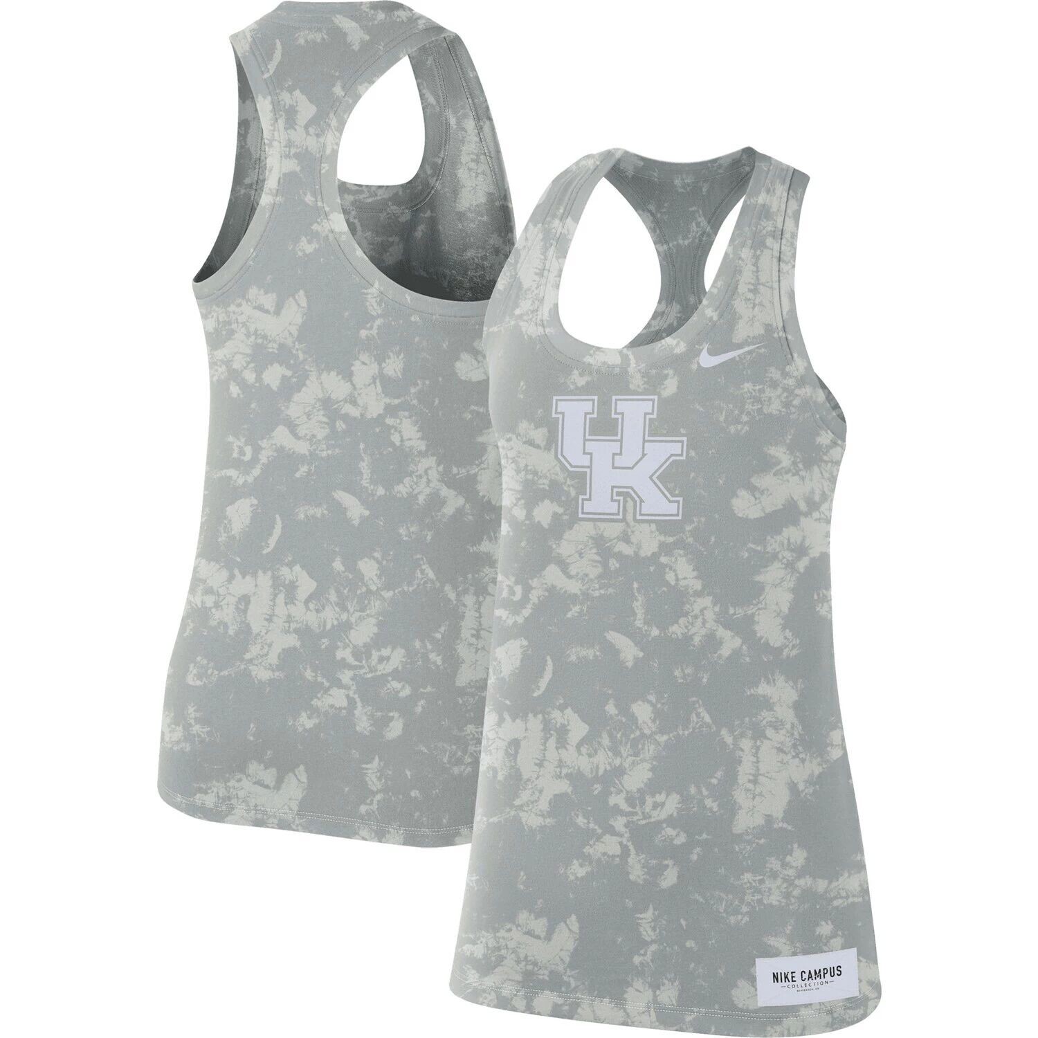 Женская серая майка с камуфляжным принтом Nike Grey Kentucky Wildcats Nike, Серый
Женская серая майка с камуфляжным принтом Nike Grey Kentucky Wildcats Nike, Серый