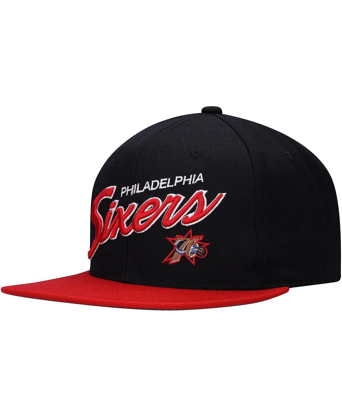 Мужская черно-красная приталенная кепка Philadelphia 76ers Team Script 2.0 Mitchell & Ness
Мужская черно-красная приталенная кепка Philadelphia 76ers Team Script 2.0 Mitchell & Ness