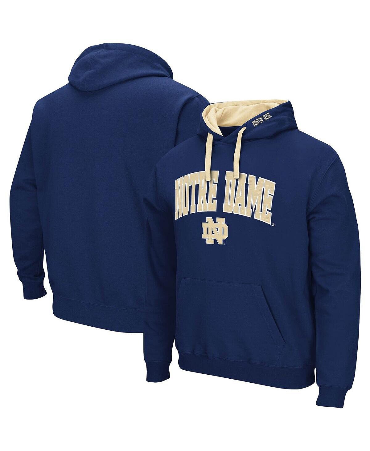 Мужской темно-синий пуловер с капюшоном Notre Dame Fighting Irish Big and Tall Arch и Logo 2.0 Colosseum
Мужской темно-синий пуловер с капюшоном Notre Dame Fighting Irish Big and Tall Arch и Logo 2.0 Colosseum