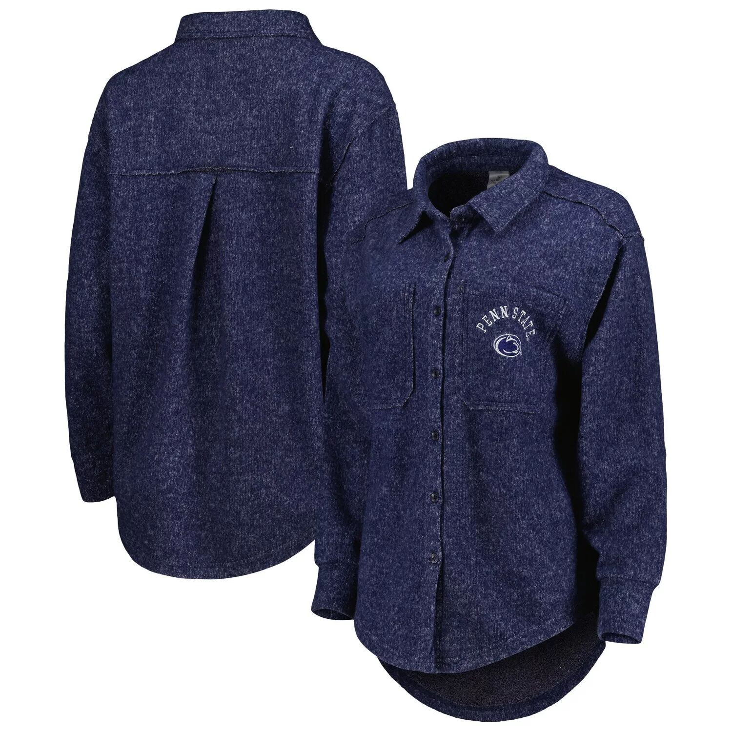 Женская куртка на пуговицах Gameday Couture темно-синего цвета Penn State Nittany Lions Switch It Up Tri-Blend, Синий
Женская куртка на пуговицах Gameday Couture темно-синего цвета Penn State Nittany Lions Switch It Up Tri-Blend, Синий