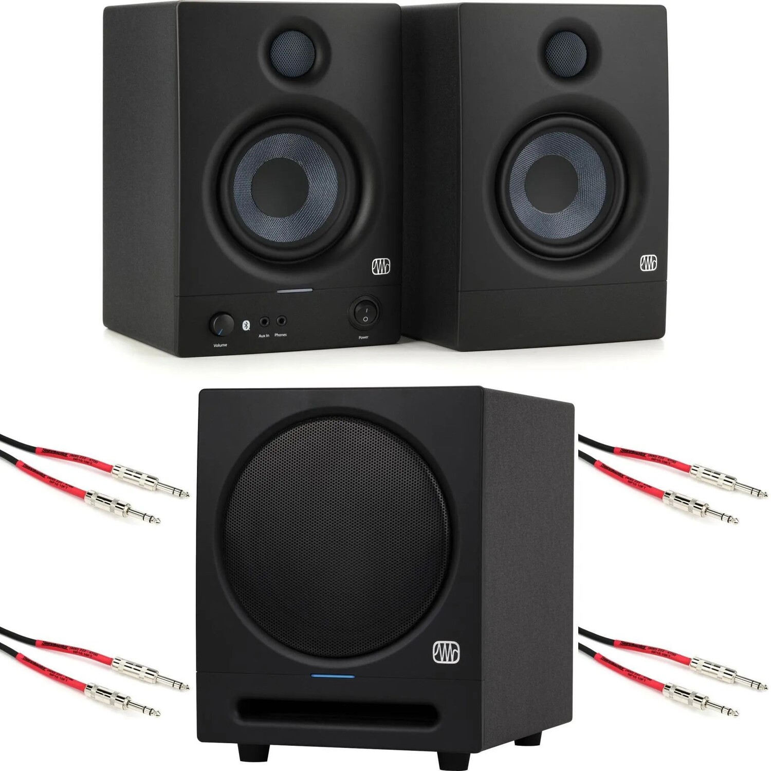 Новый комплект PreSonus Eris 4.5BT с 4,5-дюймовым активным студийным Bluetooth-монитором и 8-дюймовым активным студийным сабвуфером Bluetooth
Новый комплект PreSonus Eris 4.5BT с 4,5-дюймовым активным студийным Bluetooth-монитором и 8-дюймовым активным студийным сабвуфером Bluetooth