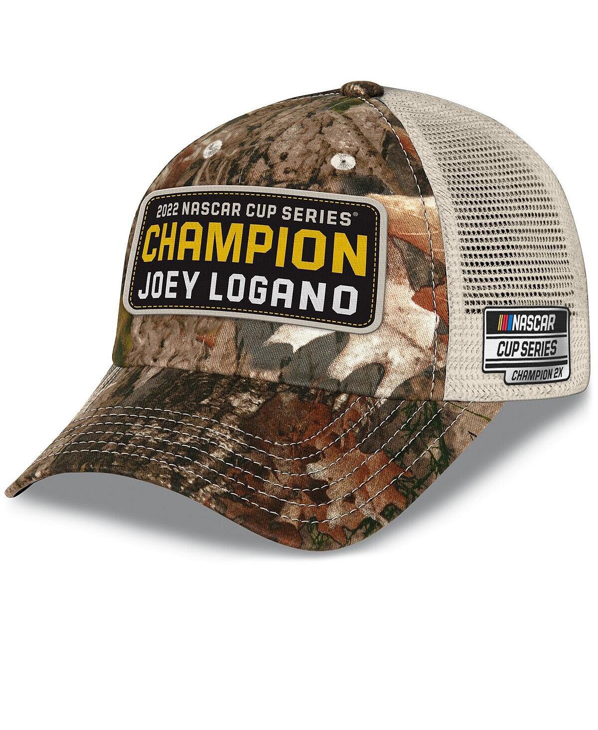 Мужская камуфляжная регулируемая кепка Joey Logano, чемпион серии кубков NASCAR 2022, True Timber Mesh Team Penske
Мужская камуфляжная регулируемая кепка Joey Logano, чемпион серии кубков NASCAR 2022, True Timber Mesh Team Penske