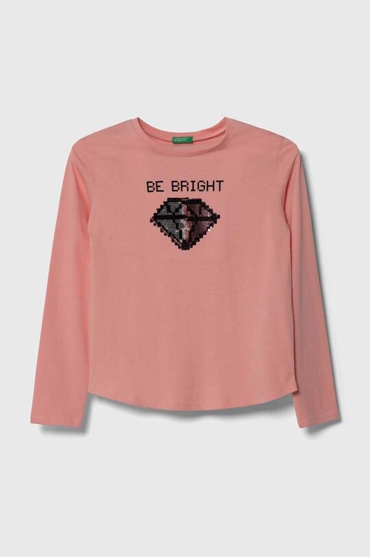 Хлопковая рубашка с длинными рукавами для мальчиков и девочек United Colors of Benetton, розовый
Хлопковая рубашка с длинными рукавами для мальчиков и девочек United Colors of Benetton, розовый