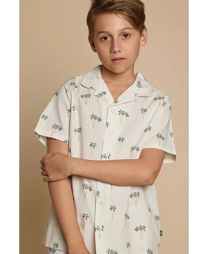 Рубашка с короткими рукавами и принтом пальм B by Big Boys Brooks Brothers, мультиколор
Рубашка с короткими рукавами и принтом пальм B by Big Boys Brooks Brothers, мультиколор