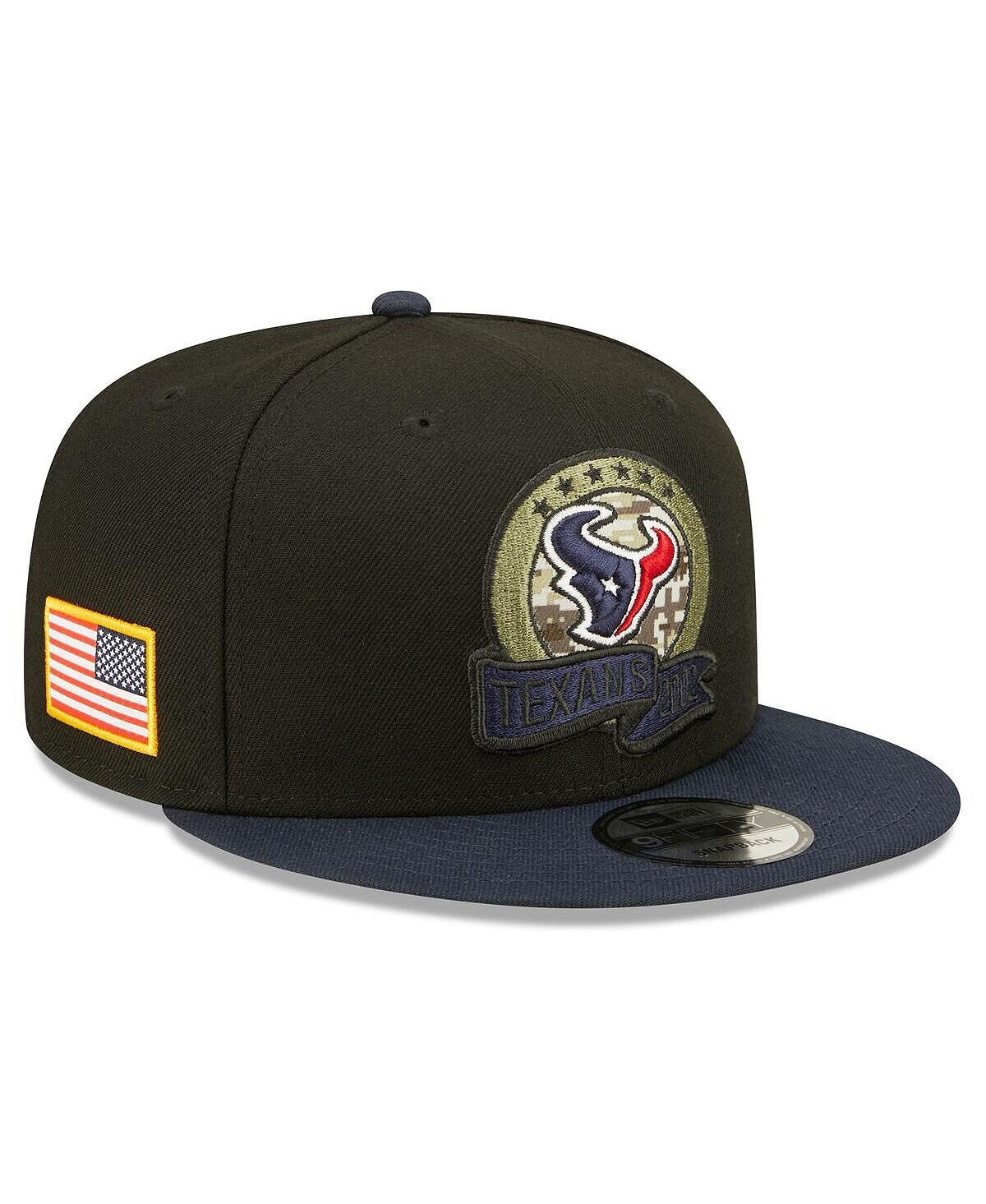 Мужская черная, темно-синяя кепка Houston Texans 2022 Salute To Service 9FIFTY Snapback New Era
Мужская черная, темно-синяя кепка Houston Texans 2022 Salute To Service 9FIFTY Snapback New Era