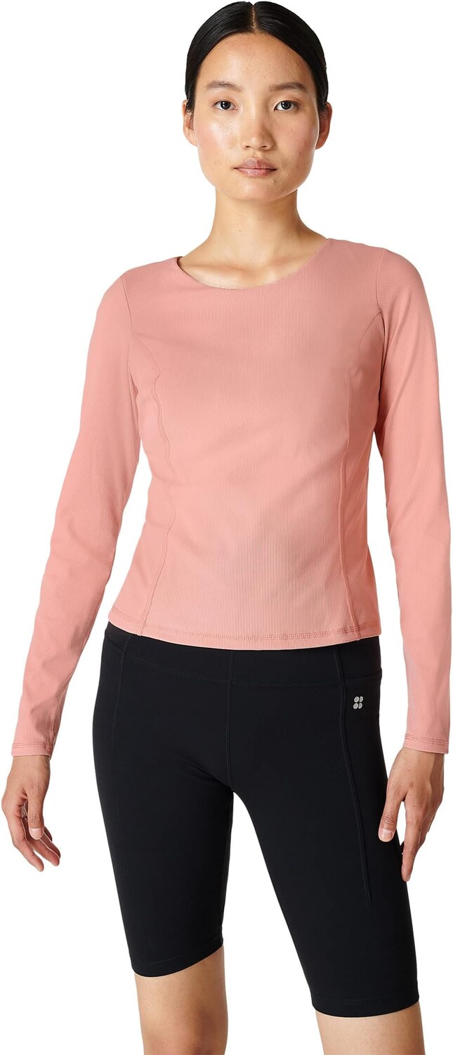 Супермягкий топ с длинными рукавами для йоги в рубчик Sweaty Betty, цвет Dark Bloom Pink
Супермягкий топ с длинными рукавами для йоги в рубчик Sweaty Betty, цвет Dark Bloom Pink