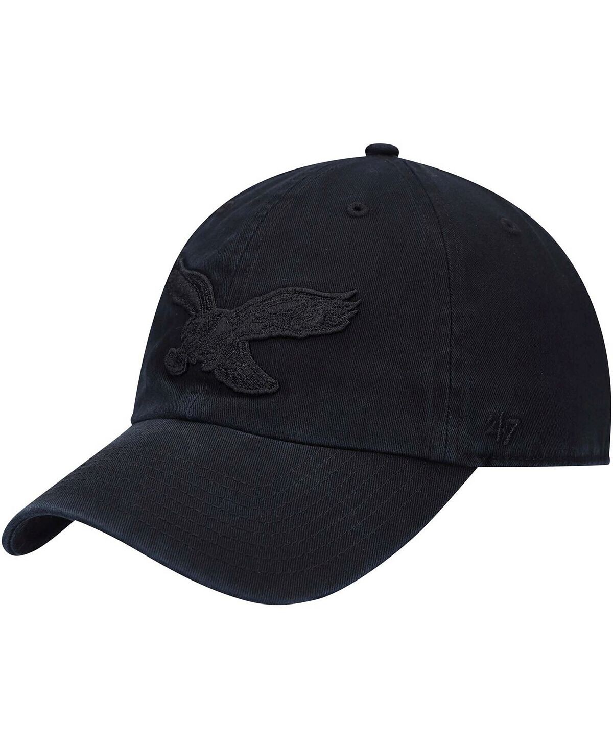 Мужская черная регулируемая шляпа с историческим логотипом Philadelphia Eagles Tonal Team Clean Up '47 Brand
Мужская черная регулируемая шляпа с историческим логотипом Philadelphia Eagles Tonal Team Clean Up '47 Brand