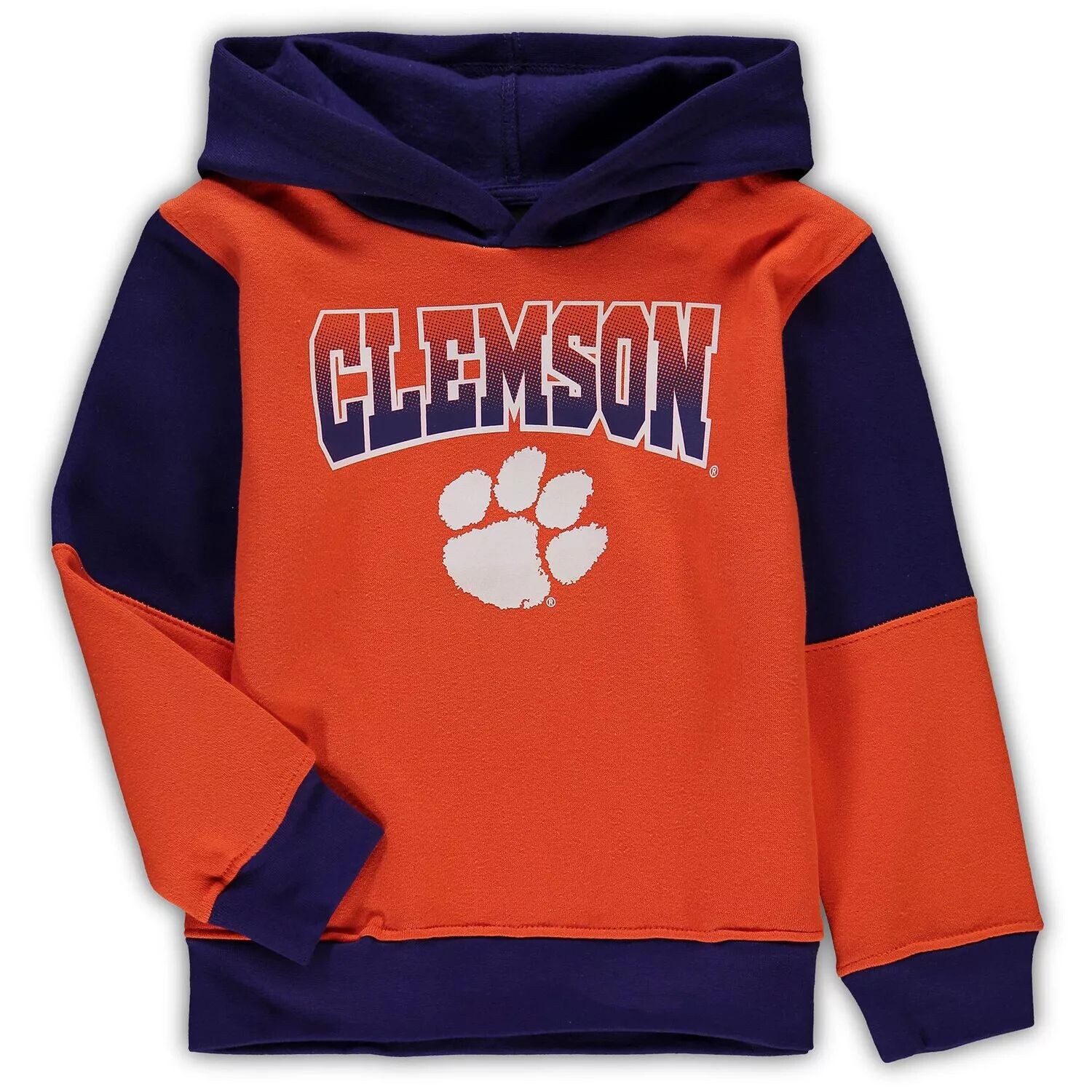 Оранжево-фиолетовый комплект с капюшоном и брюками Clemson Tigers Sideline для дошкольников Outerstuff
Оранжево-фиолетовый комплект с капюшоном и брюками Clemson Tigers Sideline для дошкольников Outerstuff