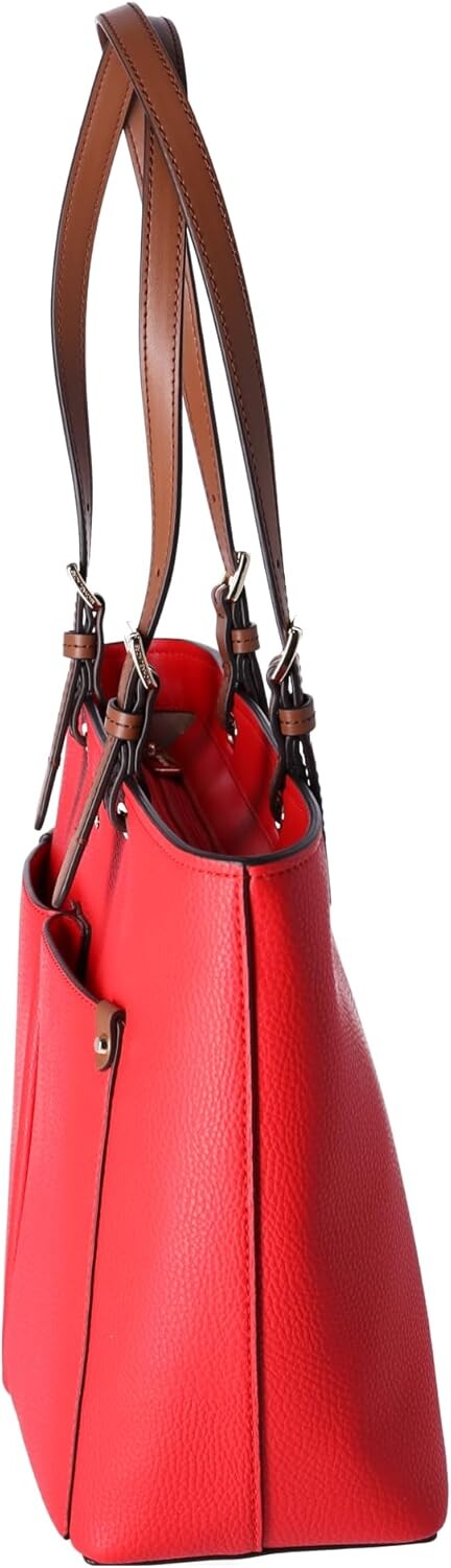 Michael Kors Jet Set Travel, средняя сумка с двумя карманами из веганской кожи, темная Сангрия
Michael Kors Jet Set Travel, средняя сумка с двумя карманами из веганской кожи, темная Сангрия