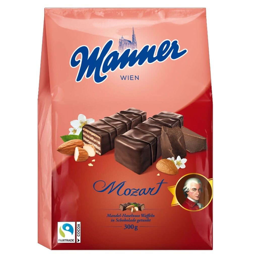 Кусочки Manner Mozart Mignon с миндально-ореховой начинкой 300г Josef Manner Und Comp Ag
Кусочки Manner Mozart Mignon с миндально-ореховой начинкой 300г Josef Manner Und Comp Ag
