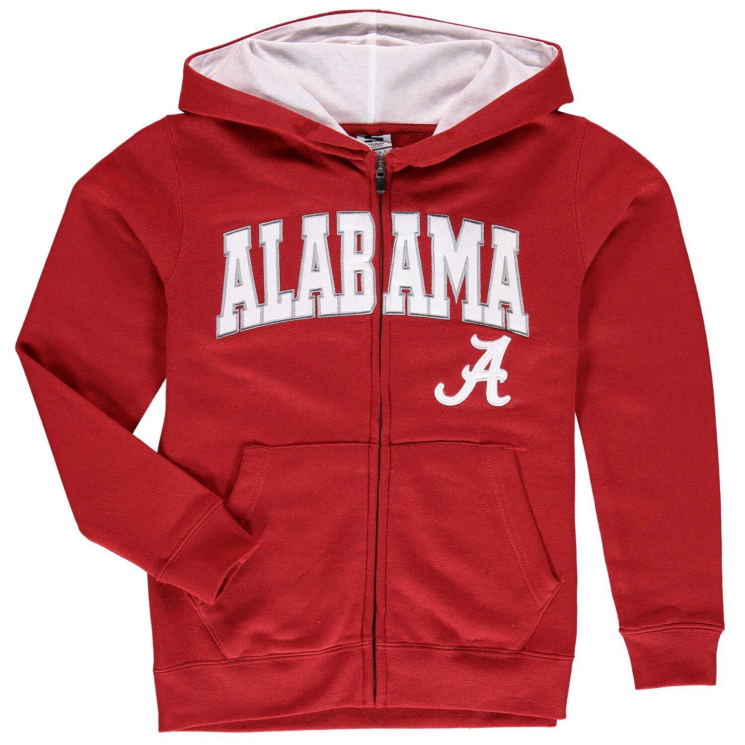 Толстовка с капюшоном и молнией во всю длину Youth Crimson Alabama Crimson Tide с аппликацией и логотипом Unbranded
Толстовка с капюшоном и молнией во всю длину Youth Crimson Alabama Crimson Tide с аппликацией и логотипом Unbranded