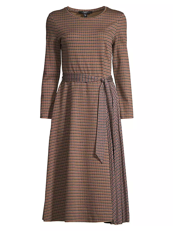 Клетчатое платье миди из смесового хлопка с завязкой на талии Weekend Max Mara, карамель
Клетчатое платье миди из смесового хлопка с завязкой на талии Weekend Max Mara, карамель