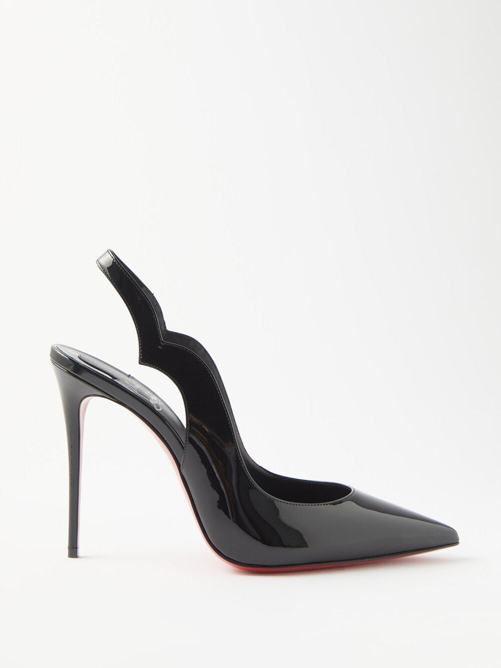 Лакированные туфли hot chick 100 с пяткой на пятке Christian Louboutin, черный
Лакированные туфли hot chick 100 с пяткой на пятке Christian Louboutin, черный