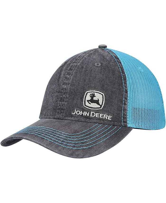 Женская черная регулируемая шляпа John Deere Classic Chambray Trucker Top of the World, черный
Женская черная регулируемая шляпа John Deere Classic Chambray Trucker Top of the World, черный