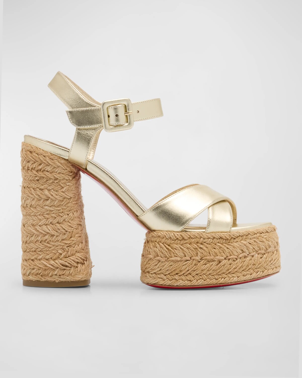 Эспадрильи на платформе с красной подошвой Super Calakala Christian Louboutin, цвет Platine
Эспадрильи на платформе с красной подошвой Super Calakala Christian Louboutin, цвет Platine
