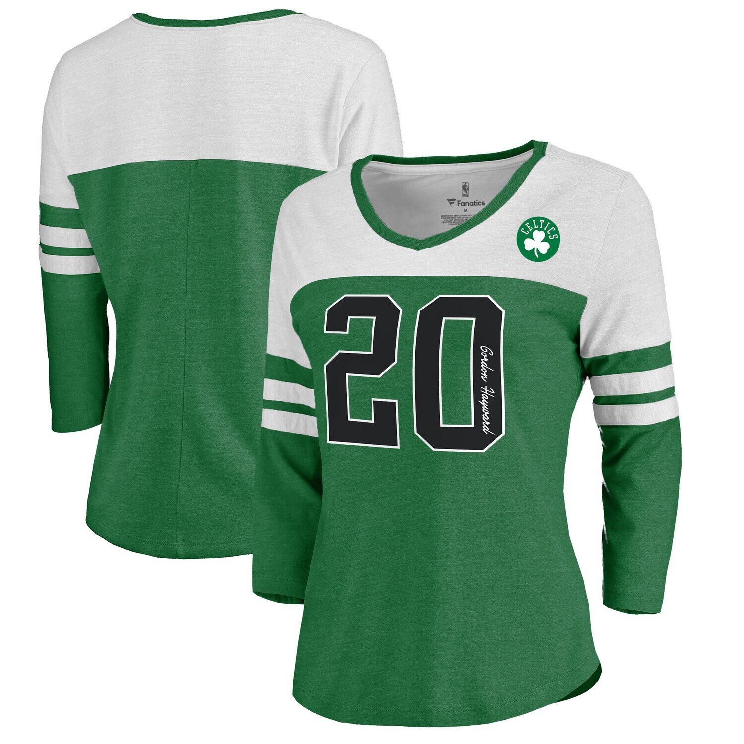 Женская футболка Fanatics с логотипом Gordon Hayward Kelly Green Boston Celtics Starstruck, имя и номер, футболка Tri-Blend с рукавами 3/4 и v-образным вырезом Fanatics
Женская футболка Fanatics с логотипом Gordon Hayward Kelly Green Boston Celtics Starstruck, имя и номер, футболка Tri-Blend с рукавами 3/4 и v-образным вырезом Fanatics
