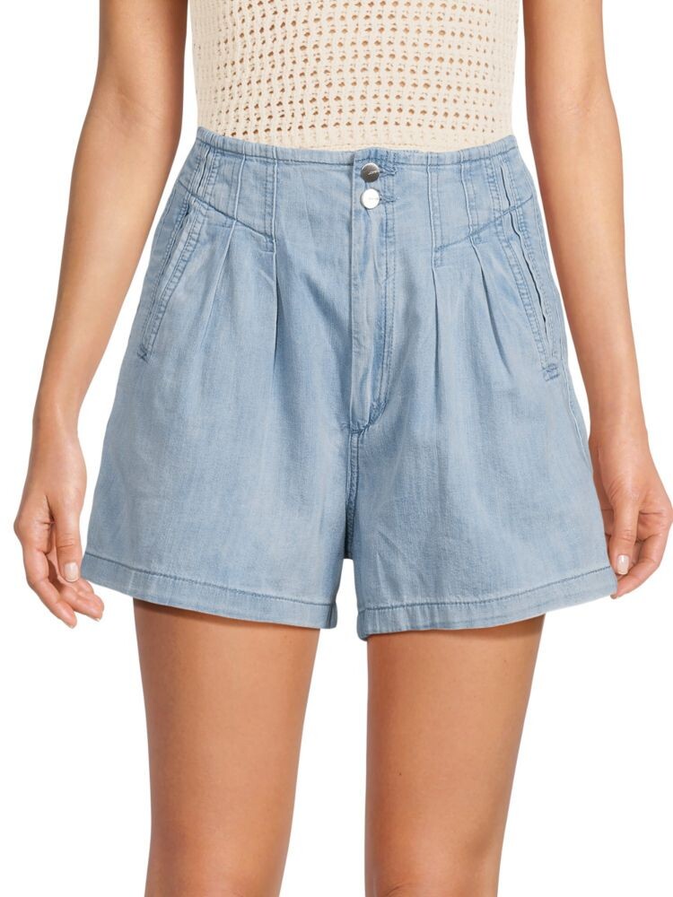 Джинсовые шорты со складками The Penelope с высокой посадкой Joe'S Jeans, цвет Vedder
Джинсовые шорты со складками The Penelope с высокой посадкой Joe'S Jeans, цвет Vedder