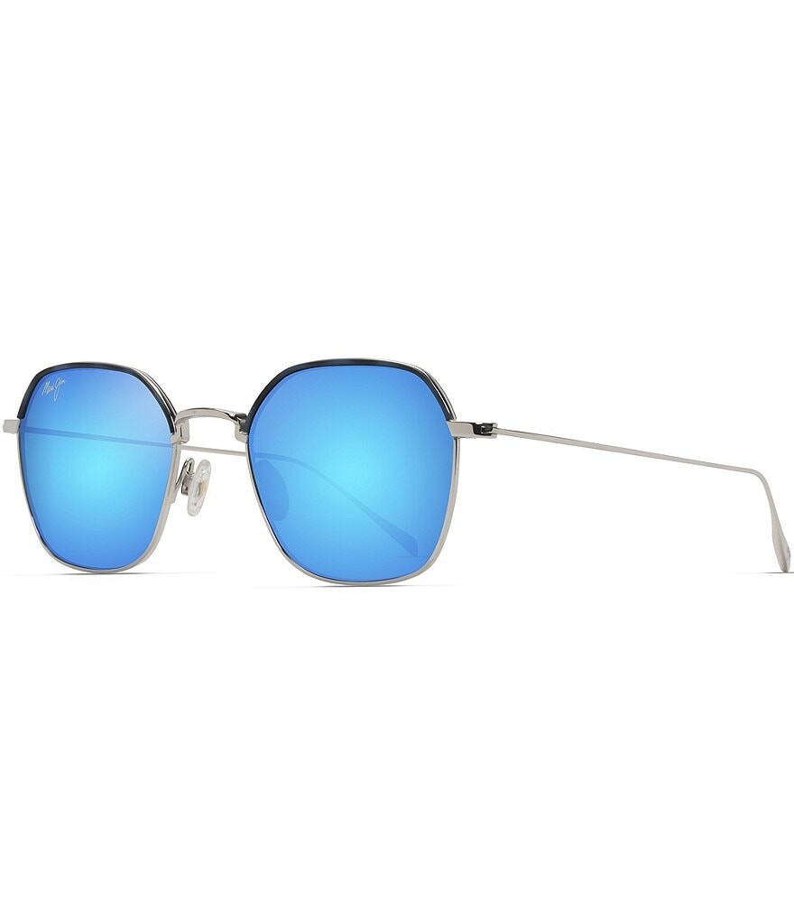 Солнцезащитные очки унисекс Maui Jim с квадратными линзами Moon Doggy, 52 мм, с зеркальными линзами, серебро
Солнцезащитные очки унисекс Maui Jim с квадратными линзами Moon Doggy, 52 мм, с зеркальными линзами, серебро