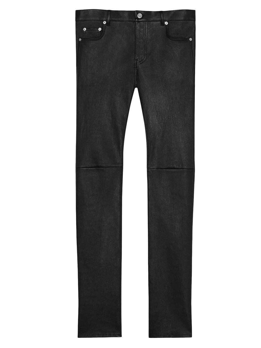 Джинсы-скинни Signature из черной кожи с заниженной талией Saint Laurent, черный
Джинсы-скинни Signature из черной кожи с заниженной талией Saint Laurent, черный