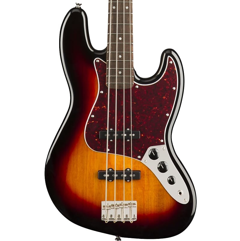 Басс гитара Squier Classic Vibe '60s Jazz Bass - Laurel Fingerboard, 3-Color Sunburst
Басс гитара Squier Classic Vibe '60s Jazz Bass - Laurel Fingerboard, 3-Color Sunburst