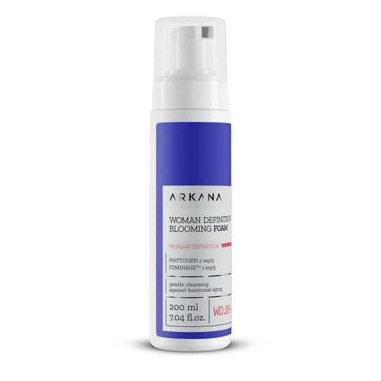 Омолаживающая очищающая пенка с фитоэстрогенами, 200 мл Arkana, Woman Definition Blooming Foam
Омолаживающая очищающая пенка с фитоэстрогенами, 200 мл Arkana, Woman Definition Blooming Foam
