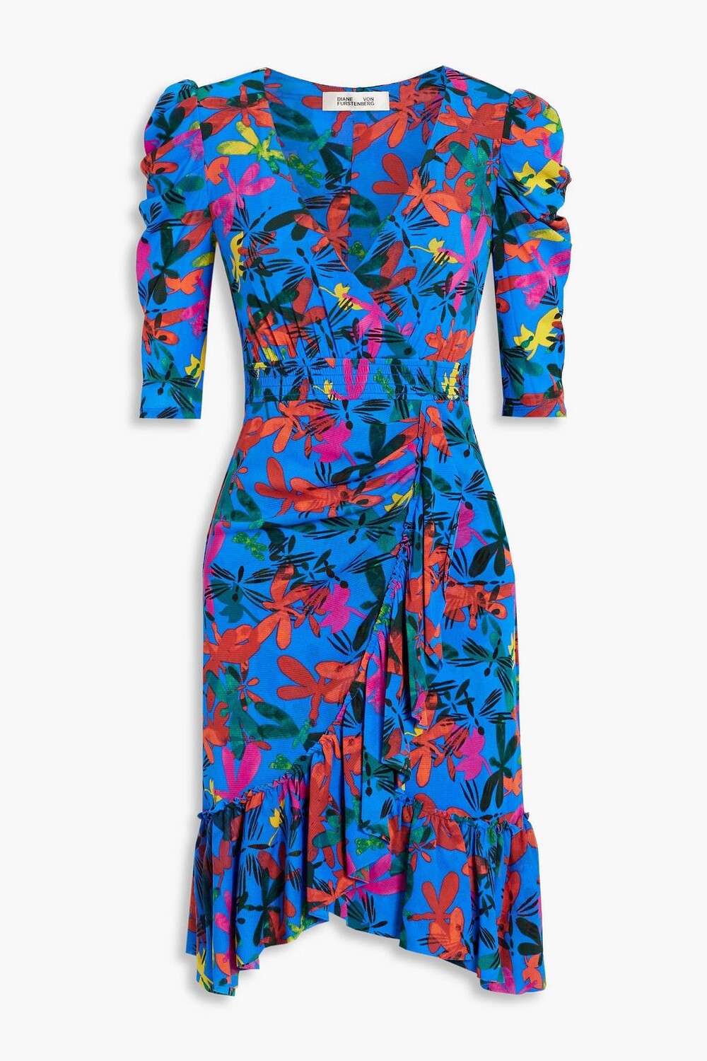 Платье Eldoris из эластичной сетки с принтом и оборками DIANE VON FURSTENBERG, синий
Платье Eldoris из эластичной сетки с принтом и оборками DIANE VON FURSTENBERG, синий