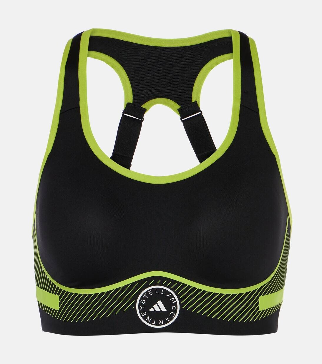Спортивный бюстгальтер с принтом Adidas By Stella Mccartney, цвет black/semi solar slime
Спортивный бюстгальтер с принтом Adidas By Stella Mccartney, цвет black/semi solar slime