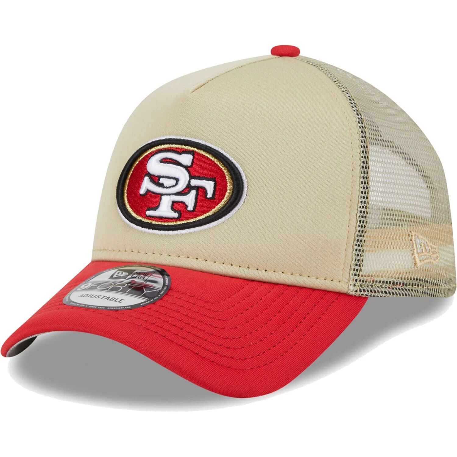 Мужская регулируемая кепка New Era Tan/Scarlet San Francisco 49ers All Day A-Frame Trucker 9FORTY
Мужская регулируемая кепка New Era Tan/Scarlet San Francisco 49ers All Day A-Frame Trucker 9FORTY