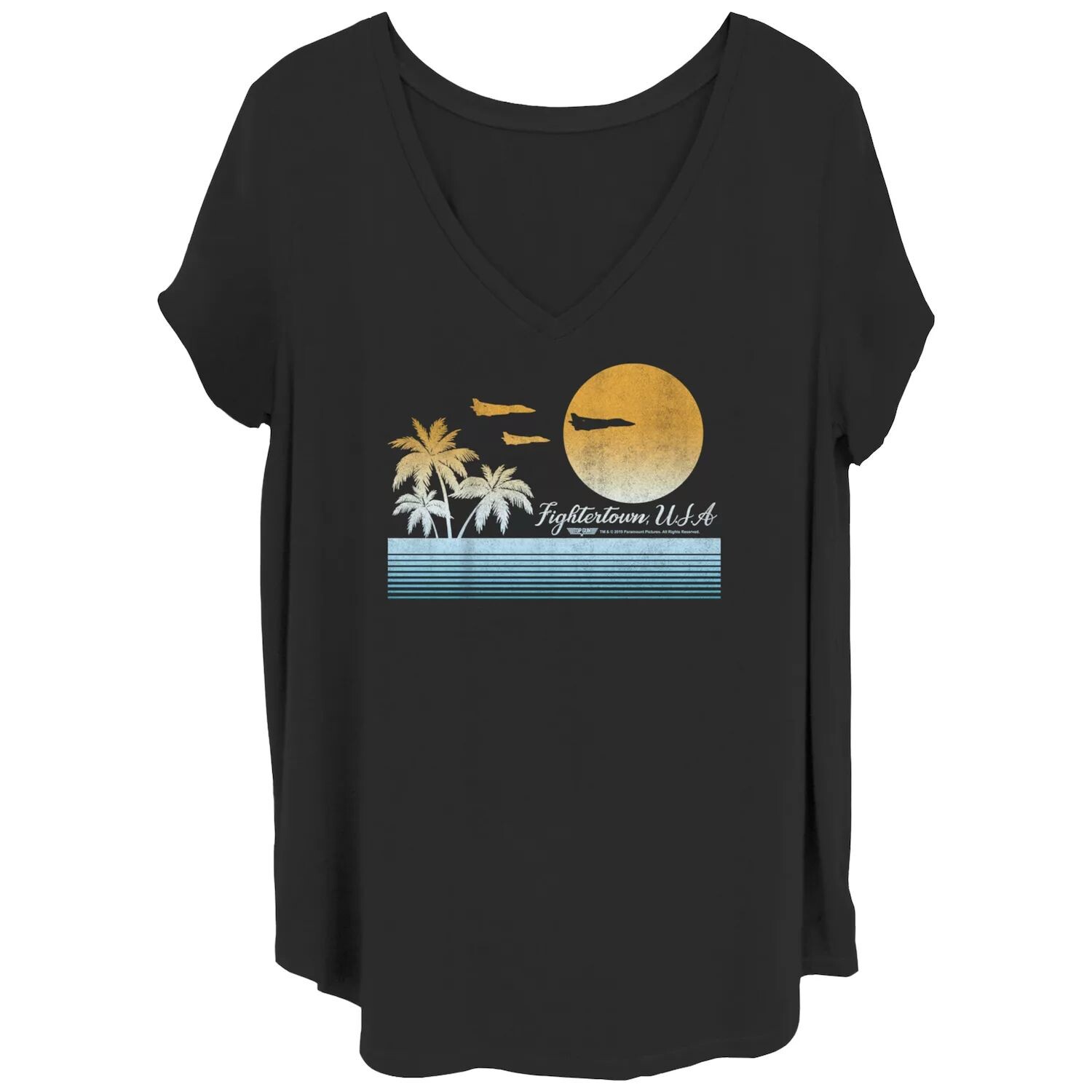 Футболка больших размеров для юниоров Top Gun Fightertown USA Sunset с графическим плакатом Licensed Character
Футболка больших размеров для юниоров Top Gun Fightertown USA Sunset с графическим плакатом Licensed Character