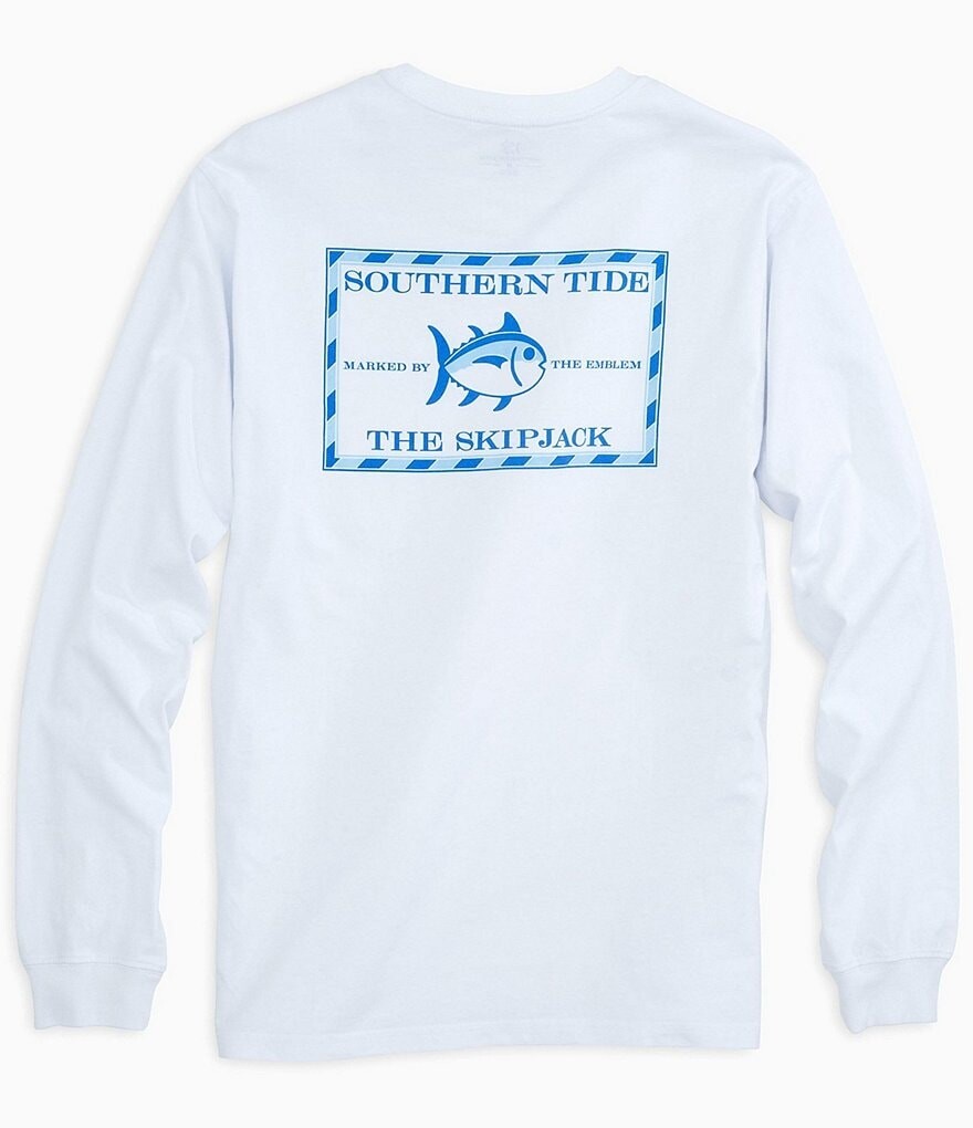 Футболка с длинными рукавами и графическим рисунком Southern Tide Original Skipjack, белый
Футболка с длинными рукавами и графическим рисунком Southern Tide Original Skipjack, белый