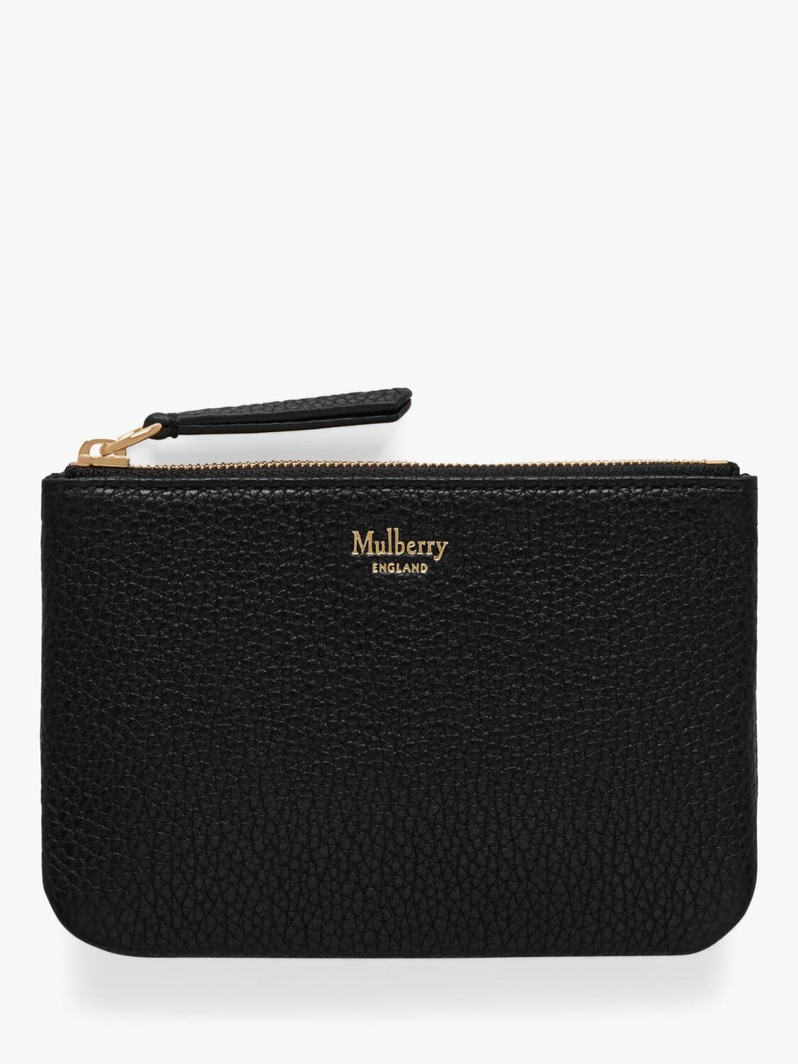 Маленький классический кошелек для монет Mulberry из зернистой кожи на молнии, черный
Маленький классический кошелек для монет Mulberry из зернистой кожи на молнии, черный