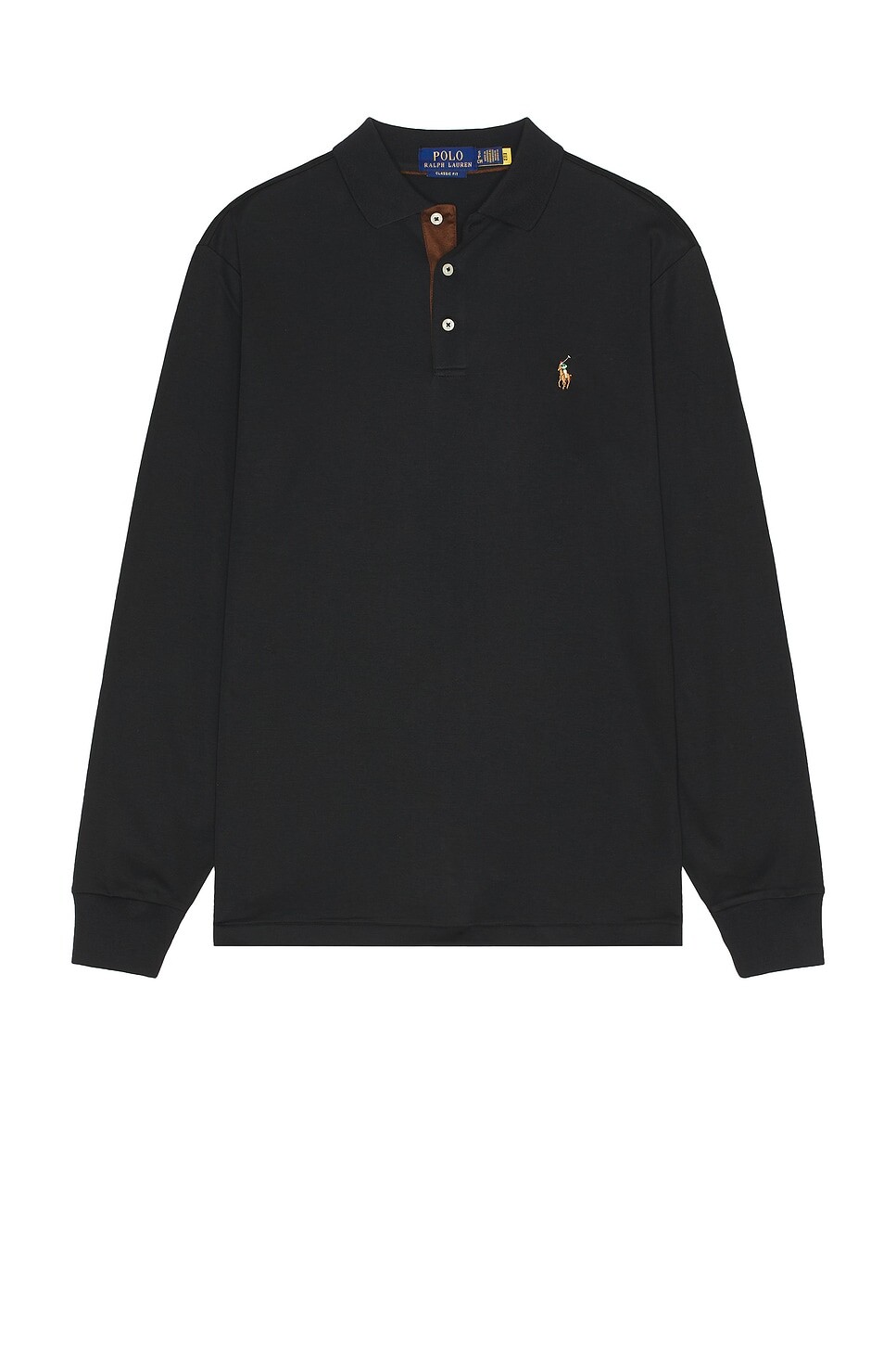 Классическая рубашка-поло с длинным рукавом Polo Ralph Lauren, цвет Polo Black
Классическая рубашка-поло с длинным рукавом Polo Ralph Lauren, цвет Polo Black