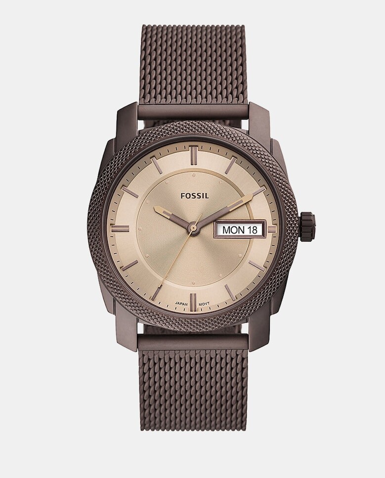 Machine FS5936 Мужские часы с хронографом из коричневой стальной сетки Fossil, коричневый
Machine FS5936 Мужские часы с хронографом из коричневой стальной сетки Fossil, коричневый