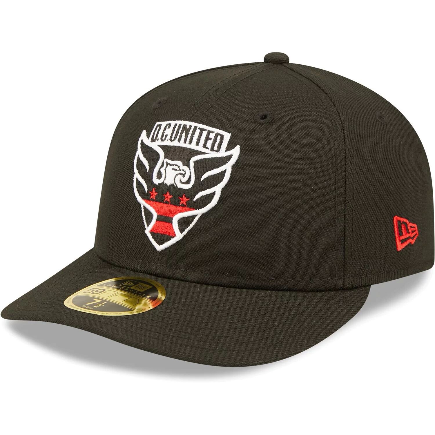 Мужская низкопрофильная облегающая шляпа New Era DC DC United Primary Logo 59FIFTY
Мужская низкопрофильная облегающая шляпа New Era DC DC United Primary Logo 59FIFTY